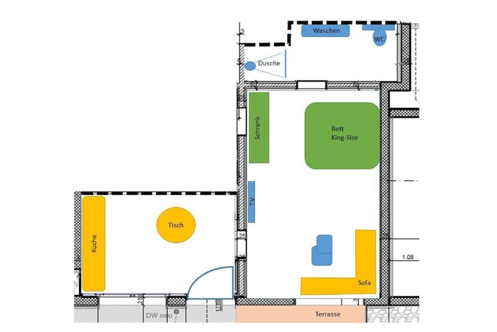 Kleine Auszeit - 2-Zimmer Ferienwohnung Spiez Exterior photo
