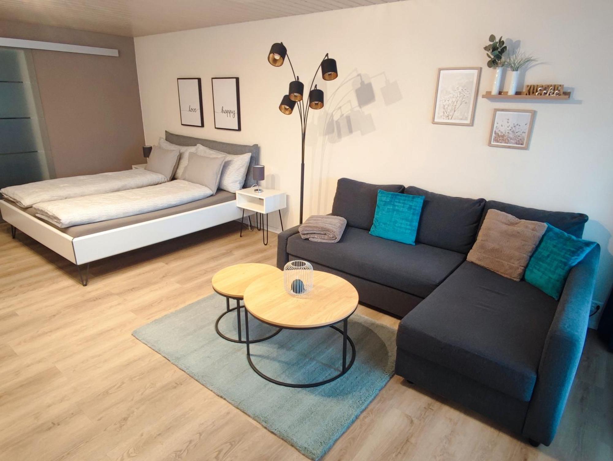 Kleine Auszeit - 2-Zimmer Ferienwohnung Spiez Exterior photo